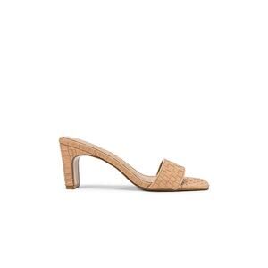 Song Of Style 'Arrow' Tan Square Toe Heel Size 8